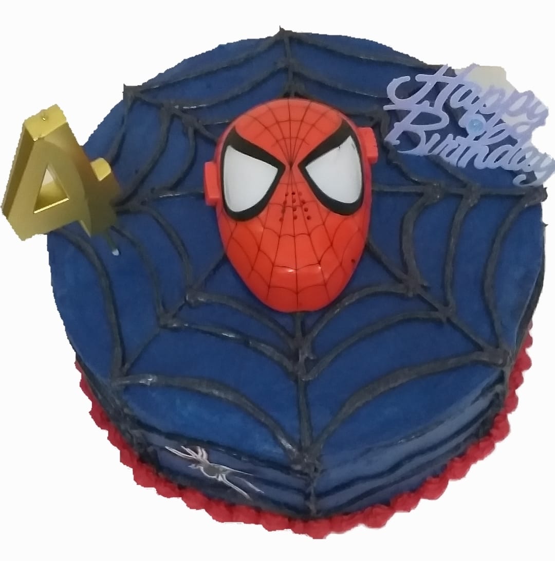Spiderman Birthday Cake for Kids - Bakers On Wheel